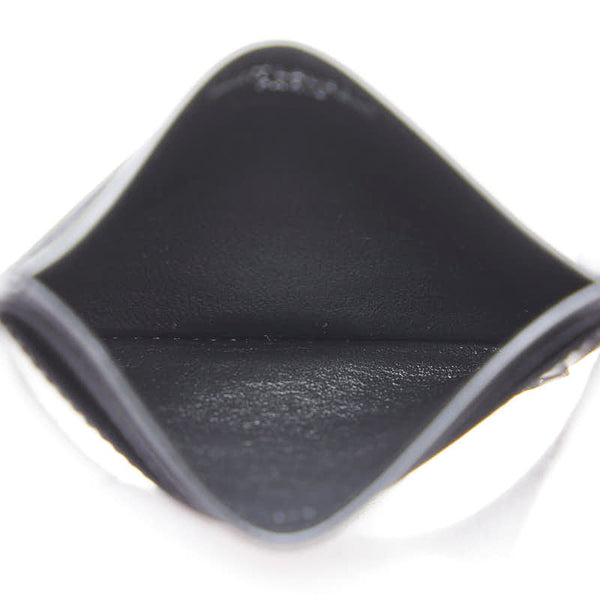 サンローラン ロゴ カードケース ブラック レザー レディース SAINT LAURENT 【中古】