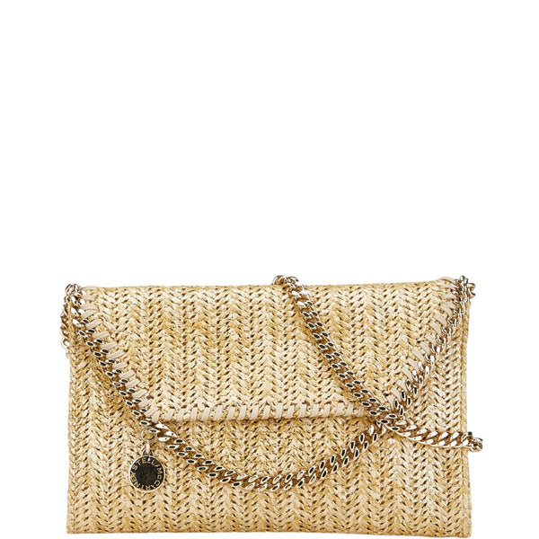 ステラマッカートニー ショルダーバッグ ベージュ ラフィア レディース Stella McCartney 【中古】