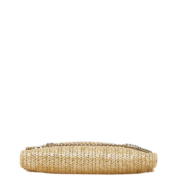 ステラマッカートニー ショルダーバッグ ベージュ ラフィア レディース Stella McCartney 【中古】