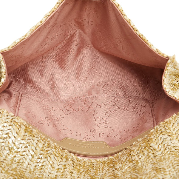 ステラマッカートニー ショルダーバッグ ベージュ ラフィア レディース Stella McCartney 【中古】
