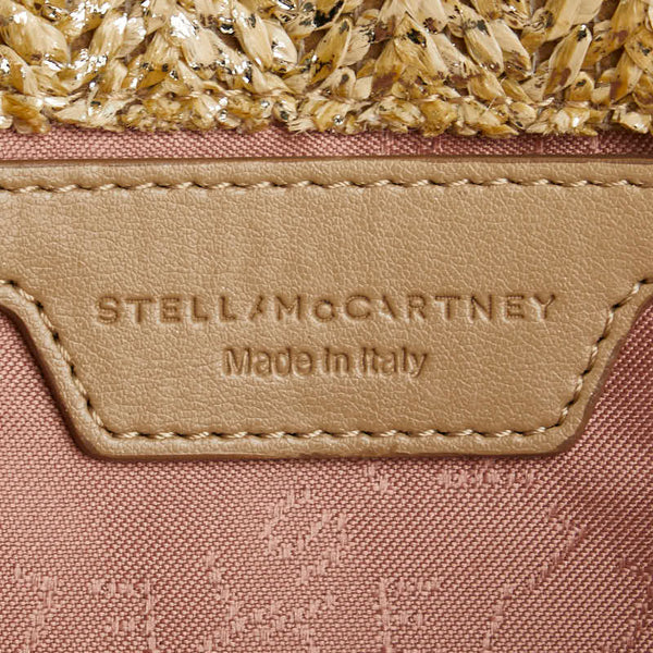 ステラマッカートニー ショルダーバッグ ベージュ ラフィア レディース Stella McCartney 【中古】