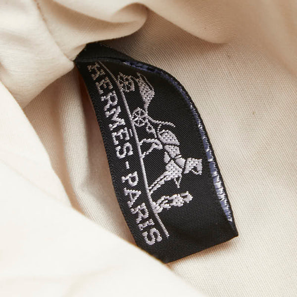 エルメス ボリードポーチ ポーチ ベージュ オレンジ キャンバス レディース HERMES 【中古】