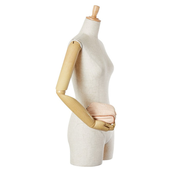 エルメス ボリードポーチ ポーチ ベージュ オレンジ キャンバス レディース HERMES 【中古】