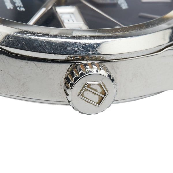 タグホイヤー カレラ キャリバー5 腕時計 WAR201E 自動巻き ネイビー文字盤 ステンレススチール メンズ TAG HEUER 【中古】