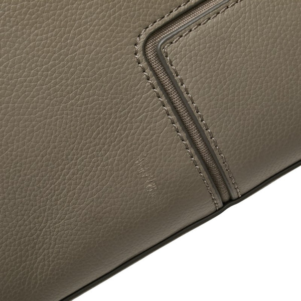 トリーバーチ ハンドバッグ ショルダーバッグ グレージュ レザー レディース Tory Burch 【中古】