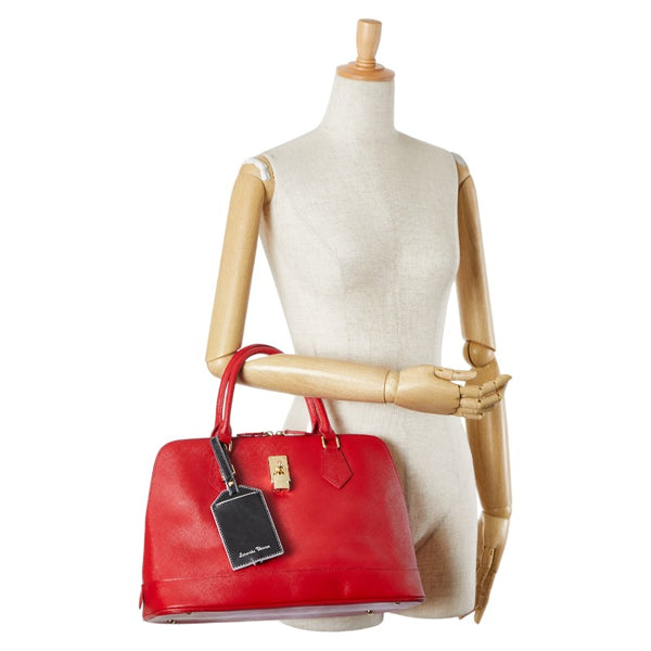 サマンサタバサ ハンドバッグ レッド レザー レディース Samantha Thavasa 【中古】