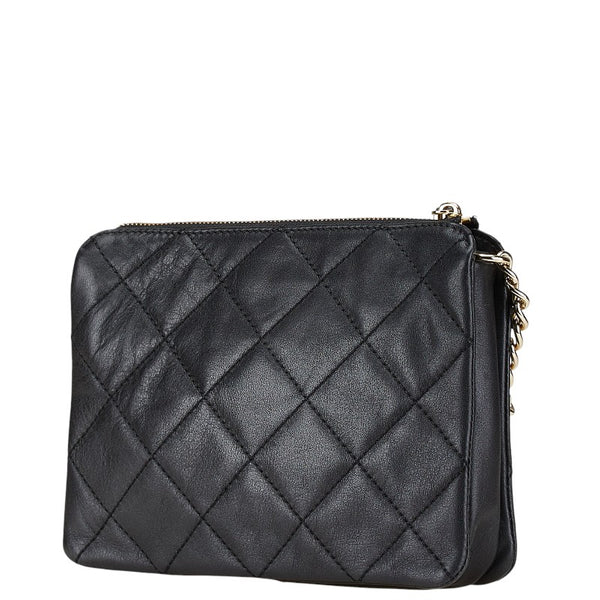 ケイトスペード 斜め掛け ショルダーバッグ ブラック レザー レディース Kate Spade 【中古】