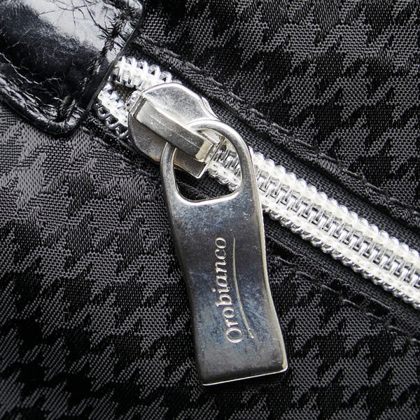 オロビアンコ シルヴェストラ 斜め掛け ショルダーバッグ ブラック マルチカラー ナイロン メンズ Orobianco 【中古】