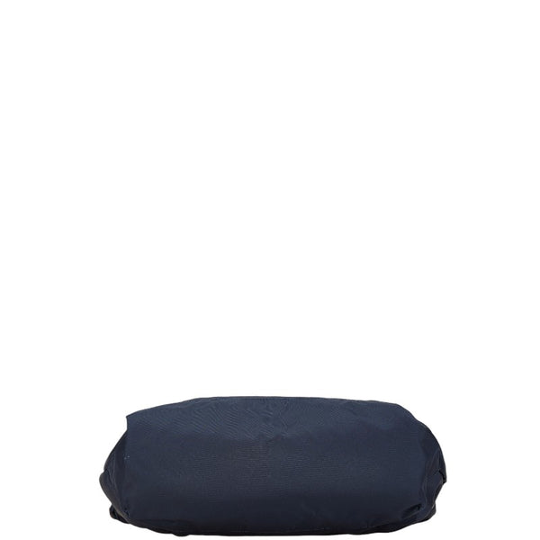 オロビアンコ トートバッグ ハンドバッグ ネイビー ブラウン ナイロン レザー レディース Orobianco 【中古】