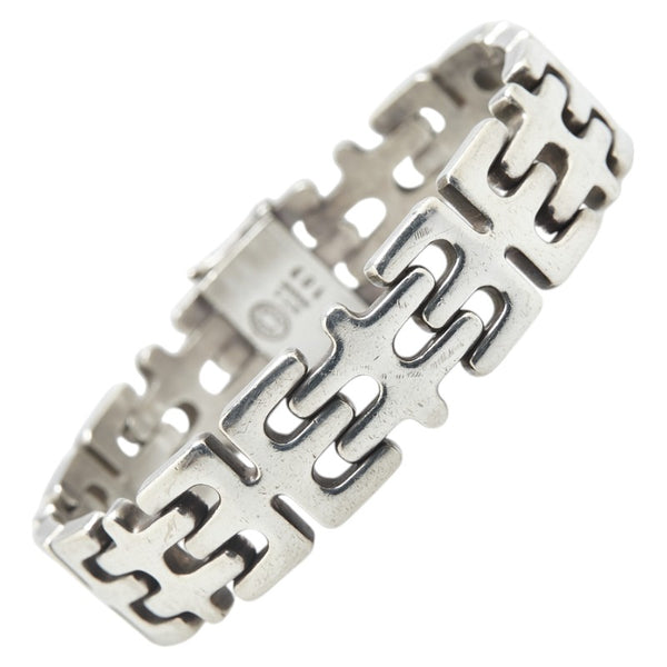 ジョージジェンセン ブレスレット SV925 シルバー メンズ Georg Jensen 【中古】