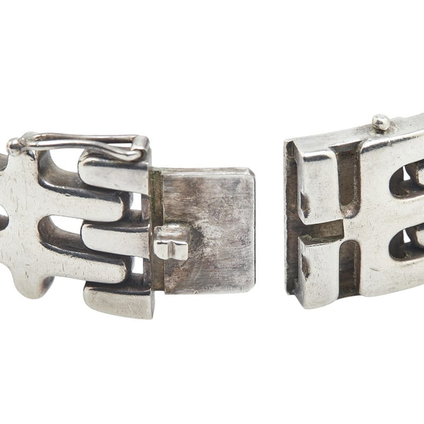 ジョージジェンセン ブレスレット SV925 シルバー メンズ Georg Jensen 【中古】