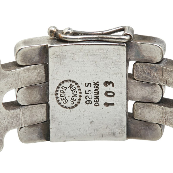 ジョージジェンセン ブレスレット SV925 シルバー メンズ Georg Jensen 【中古】