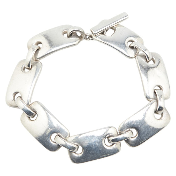 ジョージジェンセン プレート ブレスレット SV925 シルバー レディース Georg Jensen 【中古】