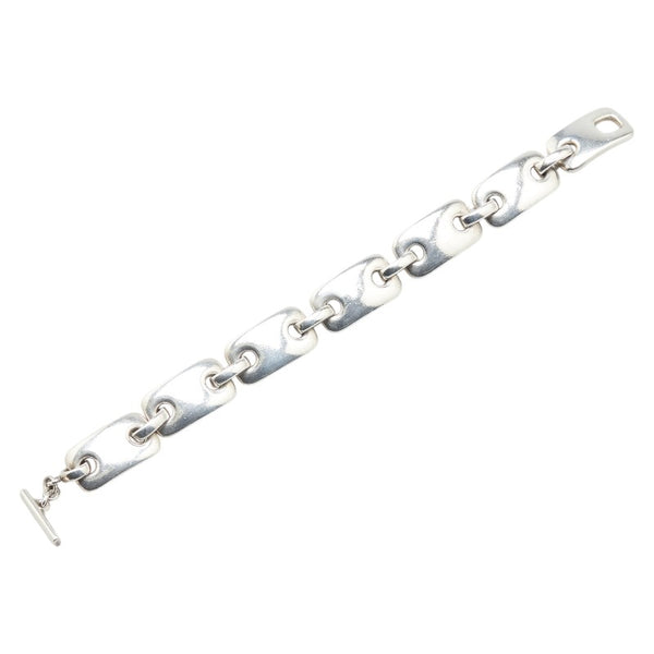 ジョージジェンセン プレート ブレスレット SV925 シルバー レディース Georg Jensen 【中古】