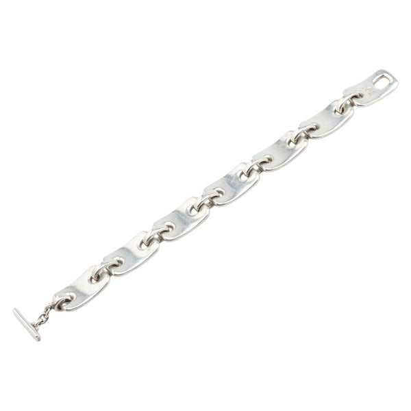 ジョージジェンセン プレート ブレスレット SV925 シルバー レディース Georg Jensen 【中古】