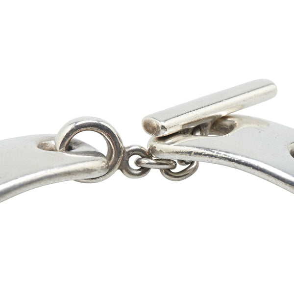 ジョージジェンセン プレート ブレスレット SV925 シルバー レディース Georg Jensen 【中古】