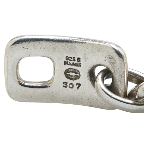 ジョージジェンセン プレート ブレスレット SV925 シルバー レディース Georg Jensen 【中古】