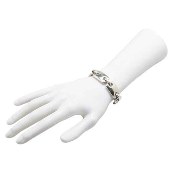 ジョージジェンセン プレート ブレスレット SV925 シルバー レディース Georg Jensen 【中古】