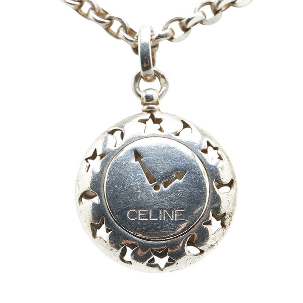 セリーヌ ネックレス スターリングシルバー レディース CELINE 【中古】