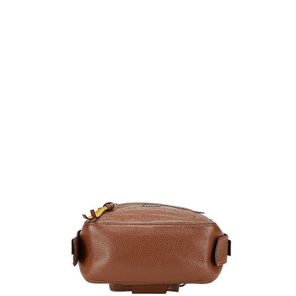 コーチ リュック バックパック F31368 ブラウン マルチカラー レザー レディース COACH 【中古】