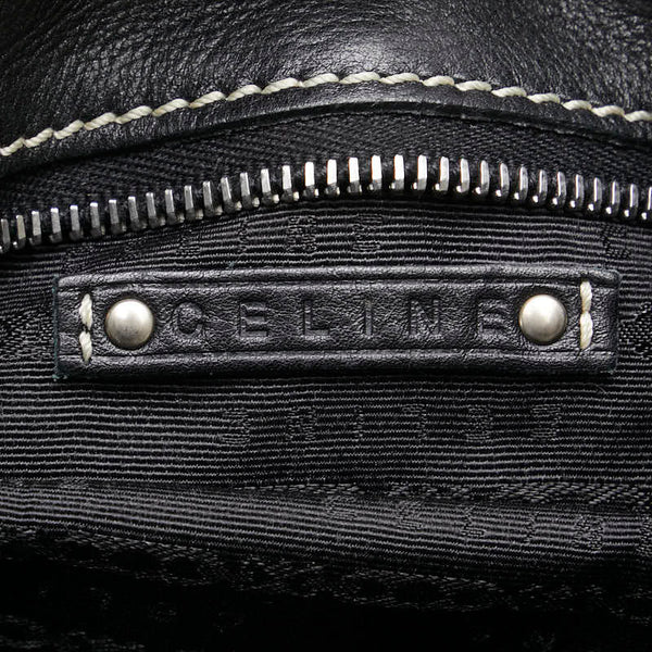 セリーヌ ハンドバッグ トートバッグ ブラック レザー レディース CELINE 【中古】