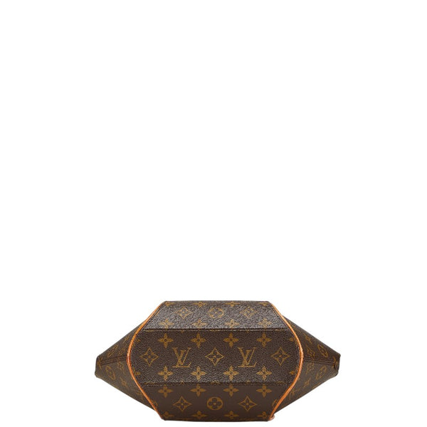 ルイ ヴィトン モノグラム エリプスPM ハンドバッグ M51127 ブラウン PVC レザー レディース LOUIS VUITTON 【中古】