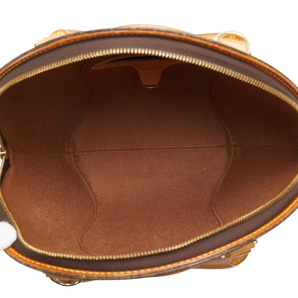 ルイ ヴィトン モノグラム エリプスPM ハンドバッグ M51127 ブラウン PVC レザー レディース LOUIS VUITTON 【中古】