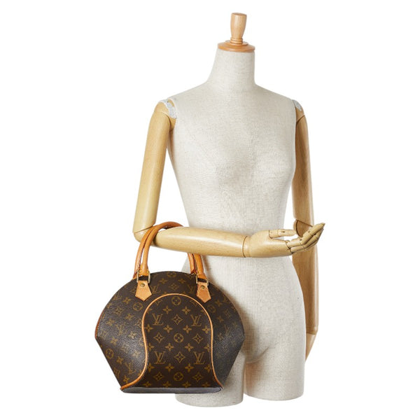 ルイ ヴィトン モノグラム エリプスPM ハンドバッグ M51127 ブラウン PVC レザー レディース LOUIS VUITTON 【中古】