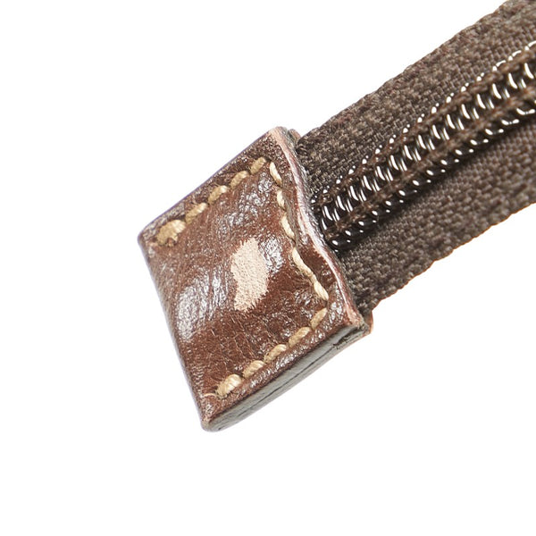 グッチ GGキャンバス トートバッグ ハンドバッグ 131228 ベージュ ブラウン キャンバス レザー レディース GUCCI 【中古】