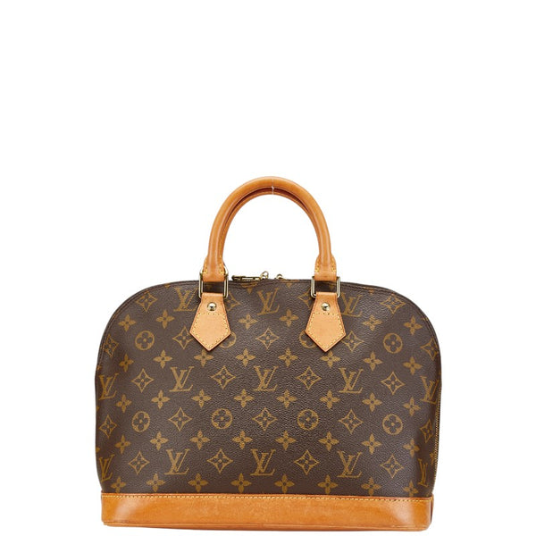 ルイ ヴィトン モノグラム アルマPM ハンドバッグ M51130 ブラウン PVC レザー レディース LOUIS VUITTON 【中古】