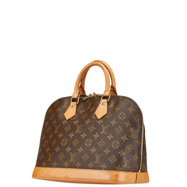 ルイ ヴィトン モノグラム アルマPM ハンドバッグ M51130 ブラウン PVC レザー レディース LOUIS VUITTON 【中古】