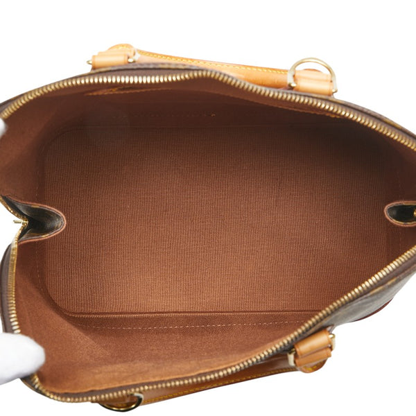 ルイ ヴィトン モノグラム アルマPM ハンドバッグ M51130 ブラウン PVC レザー レディース LOUIS VUITTON 【中古】