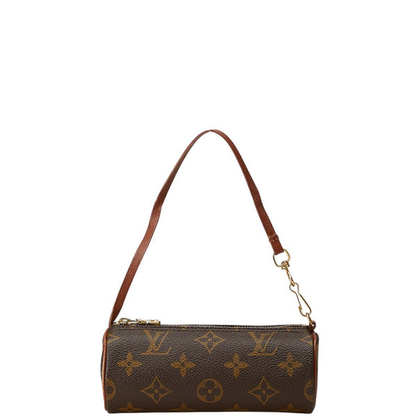 ルイ ヴィトン モノグラム パピヨン付属 ポーチ M51385 ブラウン PVC レザー レディース LOUIS VUITTON 【中古】