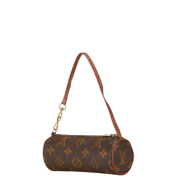 ルイ ヴィトン モノグラム パピヨン付属 ポーチ M51385 ブラウン PVC レザー レディース LOUIS VUITTON 【中古】
