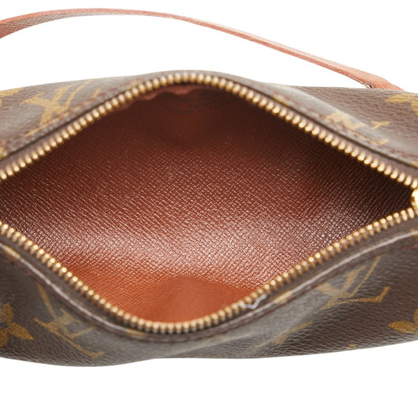 ルイ ヴィトン モノグラム パピヨン付属 ポーチ M51385 ブラウン PVC レザー レディース LOUIS VUITTON 【中古】