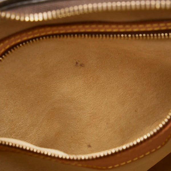 ルイ ヴィトン モノグラム ルーピングMM ワンショルダーバッグ ハンドバッグ M51146 ブラウン PVC レザー レディース LOUIS VUITTON 【中古】