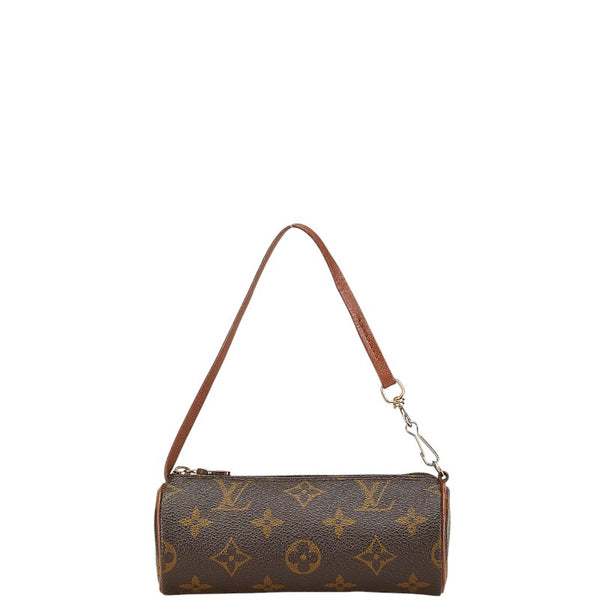ルイ ヴィトン モノグラム パピヨン付属 ポーチ M51385 ブラウン PVC レザー レディース LOUIS VUITTON 【中古】