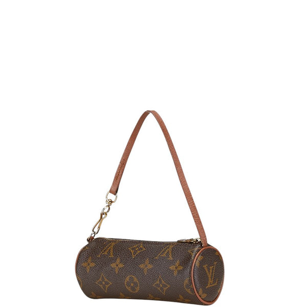 ルイ ヴィトン モノグラム パピヨン付属 ポーチ M51385 ブラウン PVC レザー レディース LOUIS VUITTON 【中古】