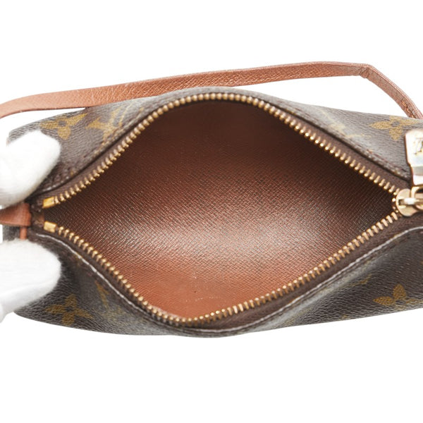 ルイ ヴィトン モノグラム パピヨン付属 ポーチ M51385 ブラウン PVC レザー レディース LOUIS VUITTON 【中古】