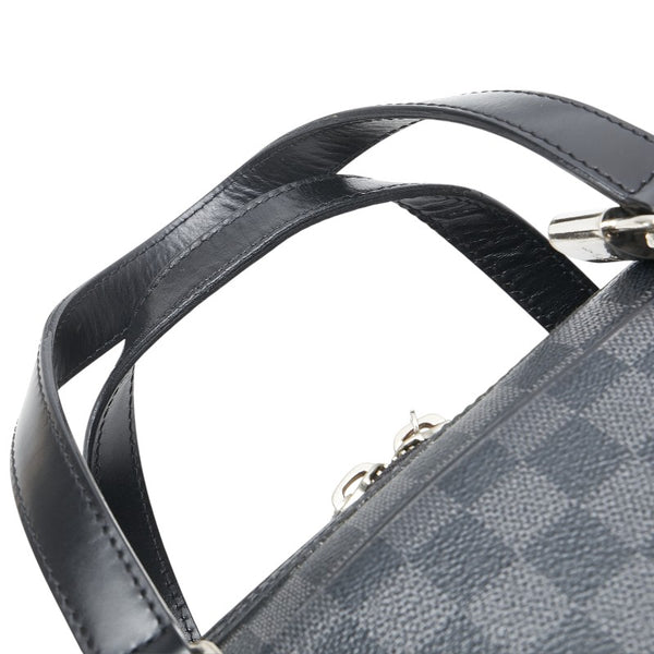 ルイ ヴィトン ダミエ グラフィット ヨーン ビジネスバッグ ショルダーバッグ 2WAY N48118 ブラック PVC レザー メンズ LOUIS VUITTON 【中古】