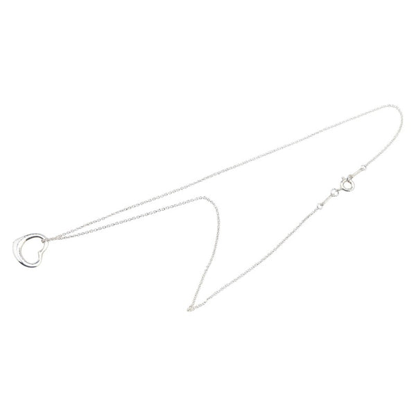 ティファニー オープンハート ネックレス SV925 シルバー レディース TIFFANY&Co. 【中古】