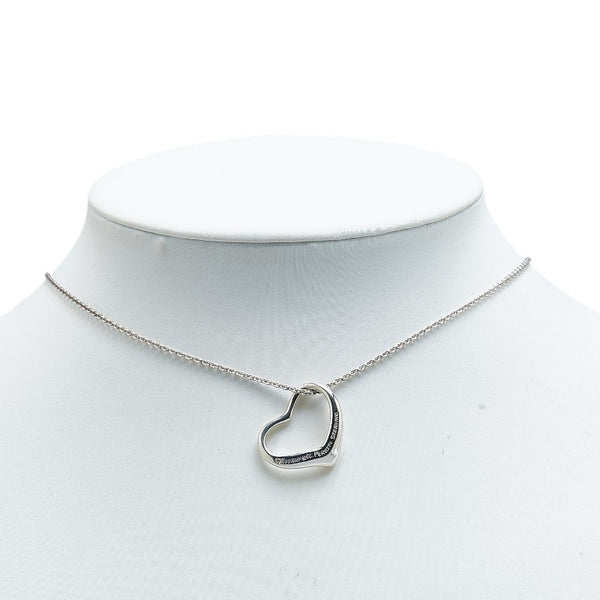 ティファニー オープンハート ネックレス スターリングシルバー レディース TIFFANY&Co. 【中古】