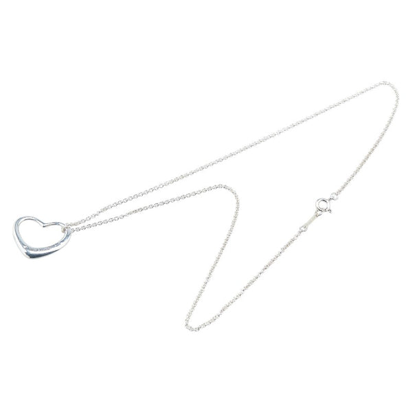 ティファニー オープンハート ネックレス SV925 シルバー レディース TIFFANY&Co. 【中古】