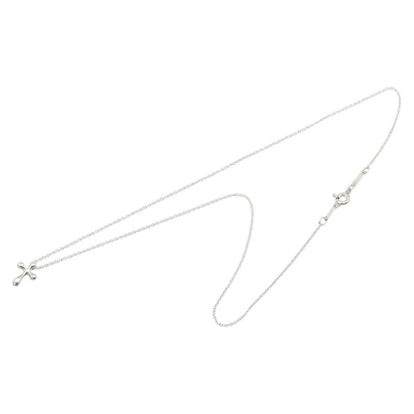 ティファニー スモールクロス ネックレス スターリングシルバー レディース TIFFANY&Co. 【中古】