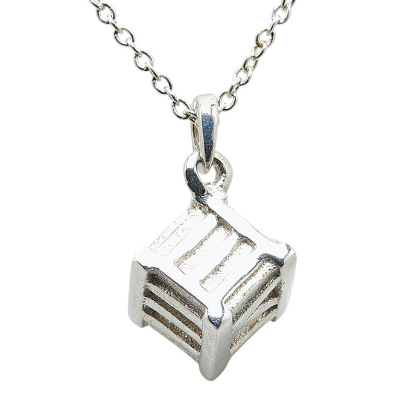 ティファニー アトラス キューブ ネックレス SV925 シルバー レディース TIFFANY&Co. 【中古】