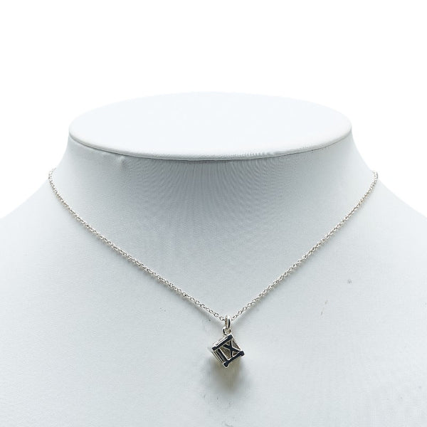 ティファニー アトラス キューブ ネックレス SV925 シルバー レディース TIFFANY&Co. 【中古】