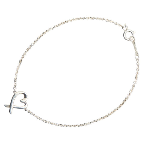 ティファニー オープンハート ブレスレット シルバー SV925 シルバー レディース TIFFANY&Co. 【中古】