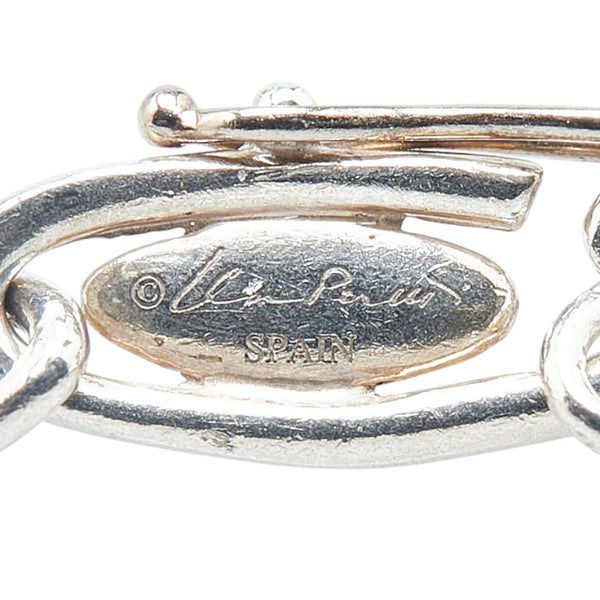 ティファニー 5チャーム ブレスレット SV925 シルバー レディース TIFFANY&Co. 【中古】