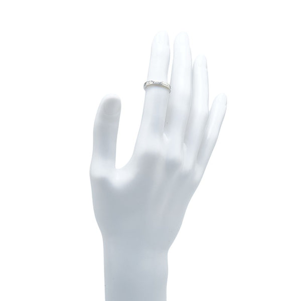 ティファニー ノーツ ナロー リング 指輪 SV925 シルバー レディース TIFFANY&Co. 【中古】
