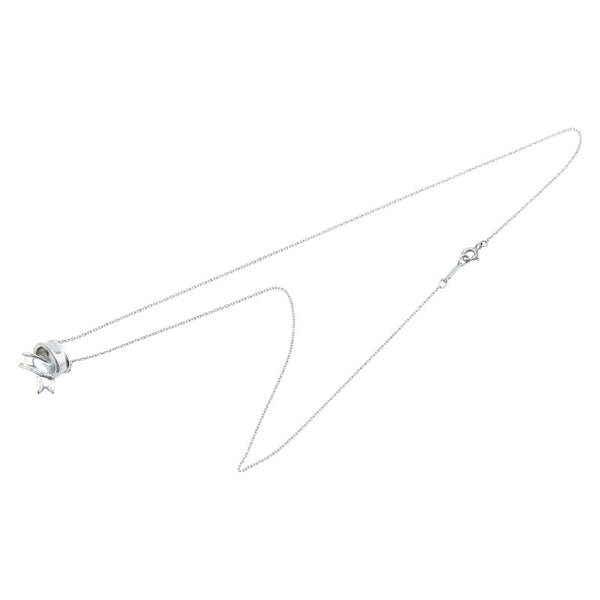 ティファニー リボン ネックレス SV925 シルバー レディース TIFFANY&Co. 【中古】